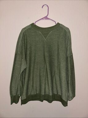 Green sweater